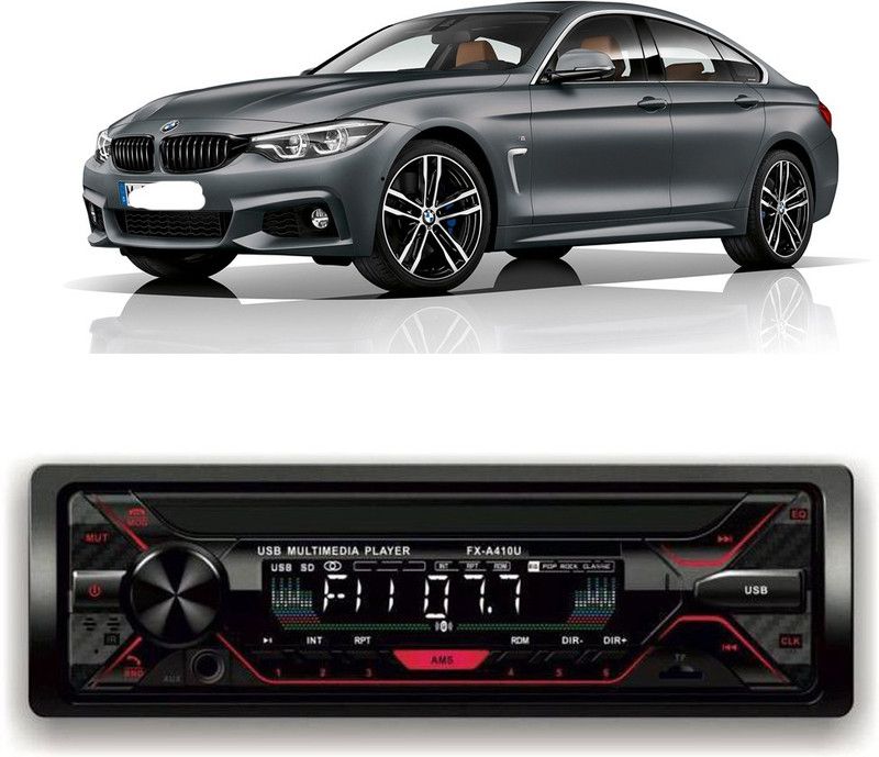 EverLand Car Stereo FX- A100U Car Stereo with Bluetooth, USB, SDCard , Aux E-62 Car Stereo  (Single Din)