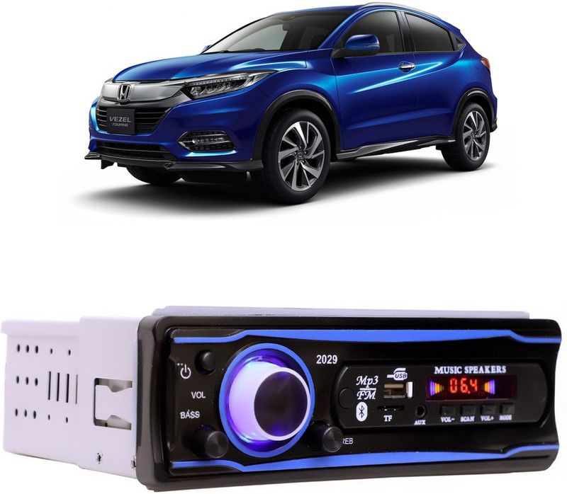 Bluedrum Blue Stereo-999 BLUETOOTH/USB/SD/AUX/FM/MP3 (BLUE & Black)-167 Car Stereo  (Single Din)