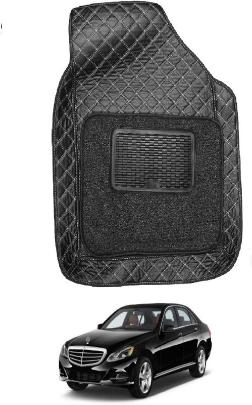 Auto Hub Leatherite 7D Mat For Mercedes Benz E-Class  (Black)