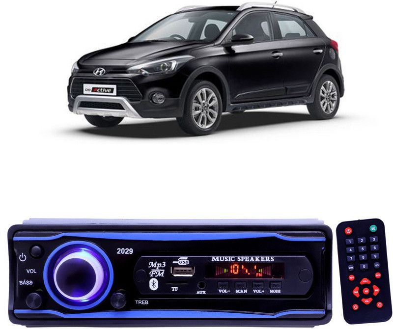 EverLand Blue 2029 USB/AUX/SD/BLUETOOTH/FM/MP3 BOOM MASTER STANDARD- E 187 Car Stereo  (Single Din)