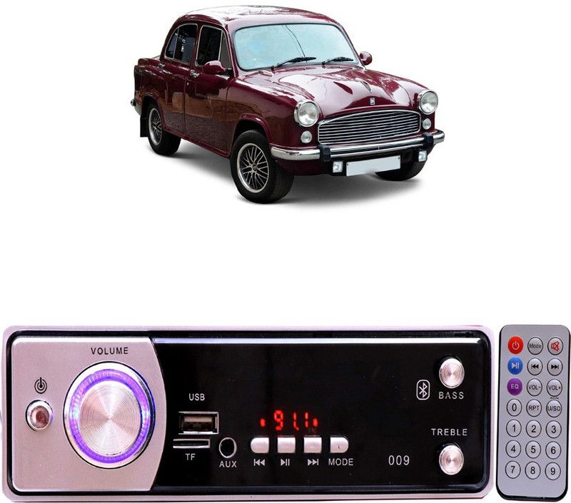 YUNEIK Silver009 BLUETOOTH/USB/SD/AUX/FM/MP3 Car Stereo ( Single Din) Y-144 Car Stereo  (Single Din)