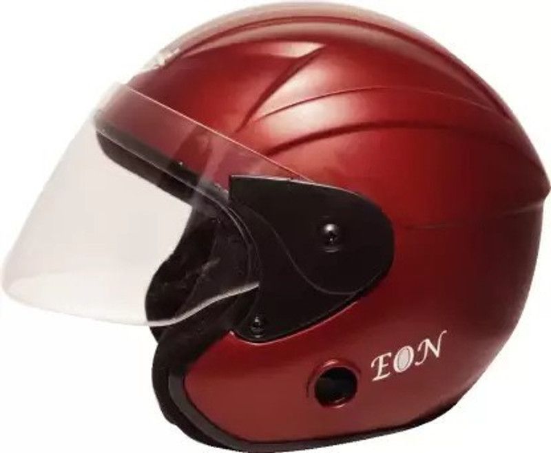 RENTOOR RIZER RED NANO HALF FSACE MOTOR BIKE HELMET Motorbike Helmet  (Red)