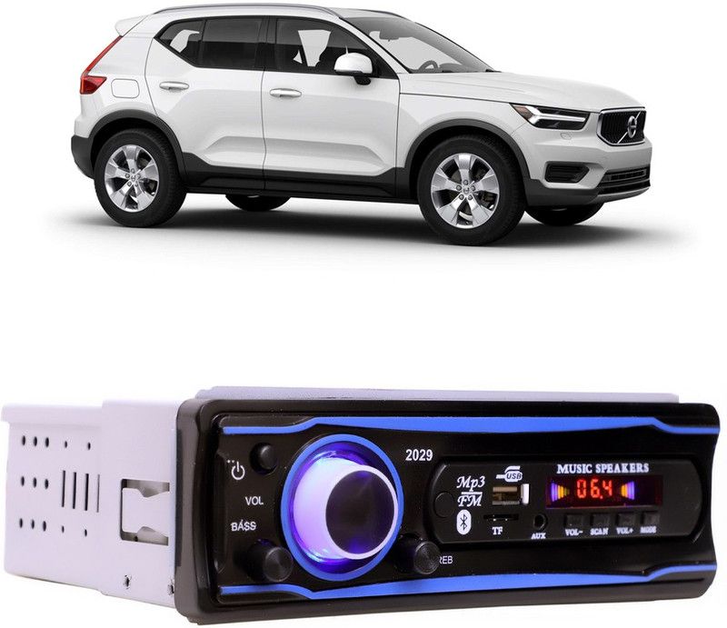 Bluedrum Blue Stereo-999 BLUETOOTH/USB/SD/AUX/FM/MP3 (BLUE & Black)-631 Car Stereo  (Single Din)