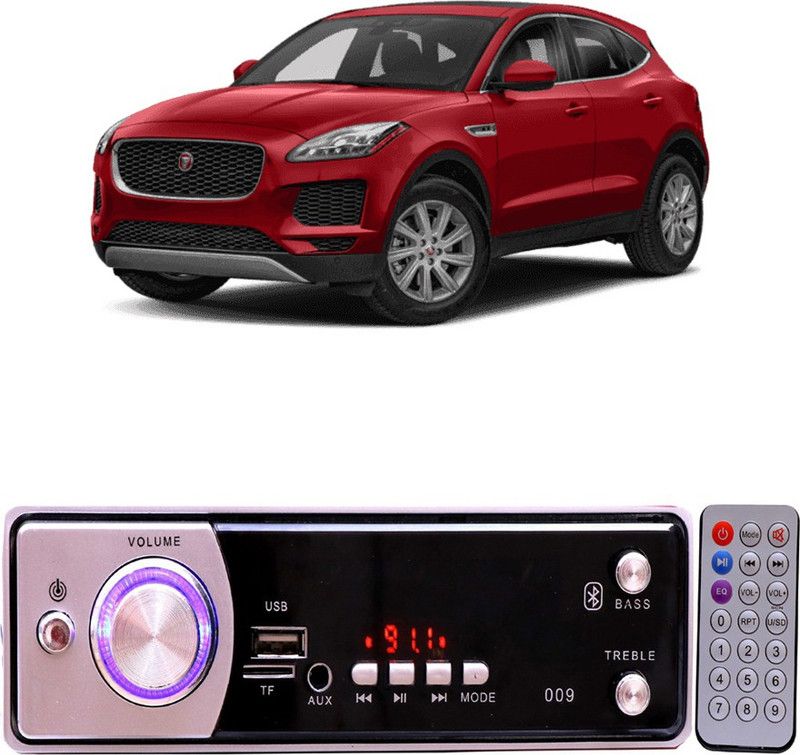 Purpleheart Silver009 BLUETOOTH/USB/SD/AUX/FM/MP3 Car Stereo ( Single Din) P-217 Car Stereo  (Single Din)