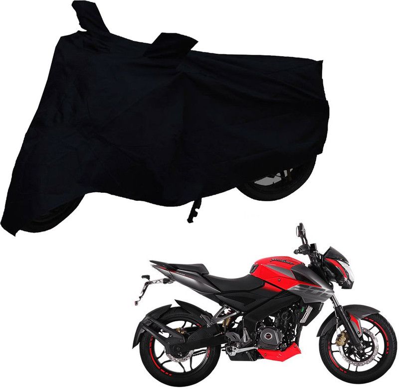 AutoFurnish Two Wheeler Cover for Bajaj  (Pulsar 220 DTS-i, Black)