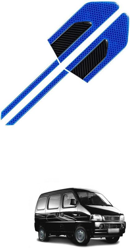 PROEDITION Plastic Car Bumper Guard  (Blue, Pack of 4, Maruti, Versa)