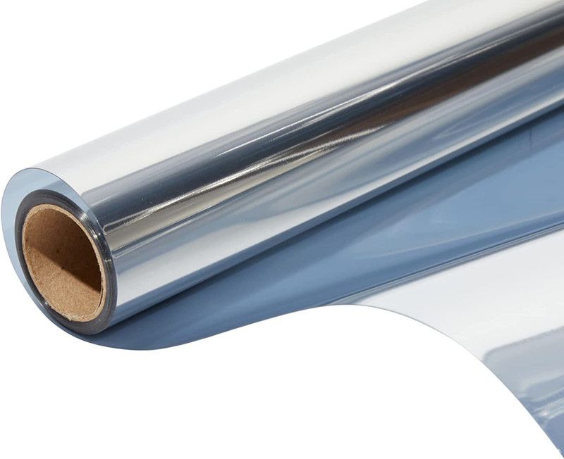 SUPERFAB Commercial, Residential, Automotive Window Film  (Silver)