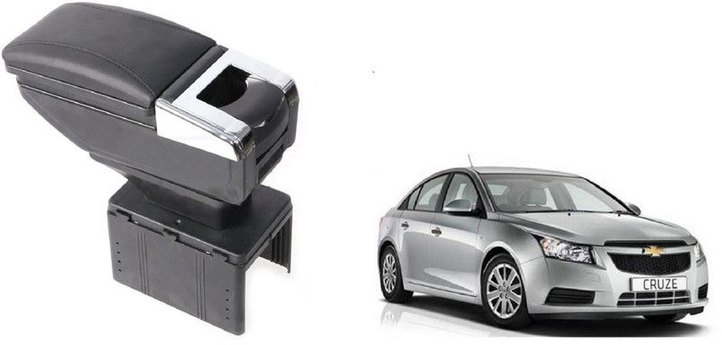 Auto Oprema Centre Car Armrest Black Color Aar-87 Car Armrest  (Chevrolet, Cruze)