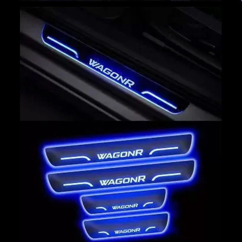 AUTOSHYAM Wagonr car door foot step led sill plate Door Sill Plate Door Sill Plate