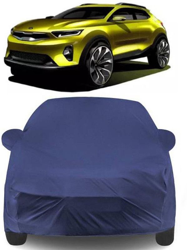 THE REAL ARV Car Cover For Kia QYI (With Mirror Pockets)  (Blue)