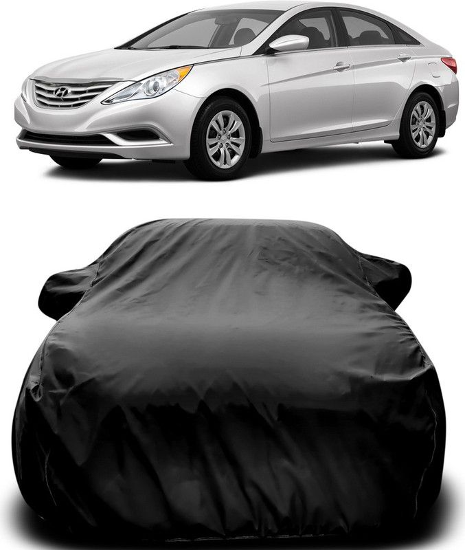 AUTOGARH Car Cover For Hyundai Sonata (With Mirror Pockets)  (Black)