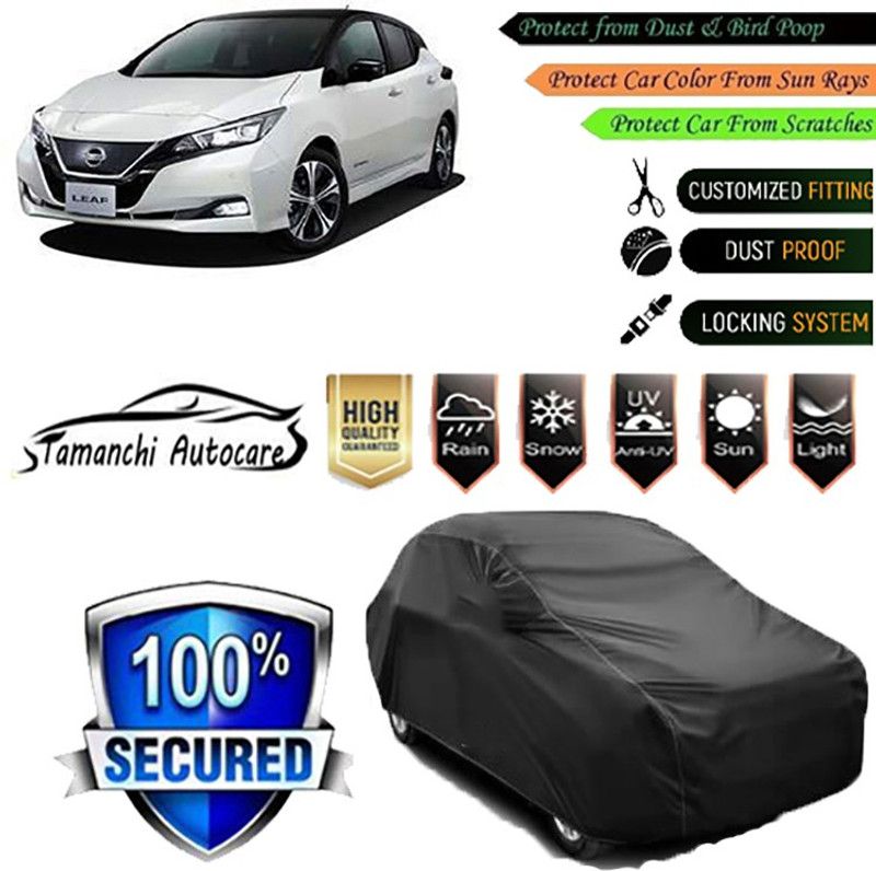 Tamanchi Autocare Car Cover For Nissan Leaf EV  (Black)