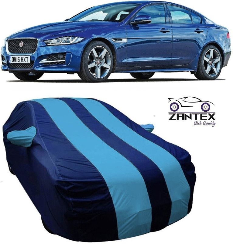 ZANTEX Car Cover For Jaguar XE (With Mirror Pockets)  (Blue)