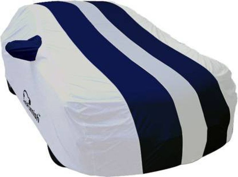 AutoFurnish Car Cover For Audi A7 (With Mirror Pockets)  (Silver, Blue)