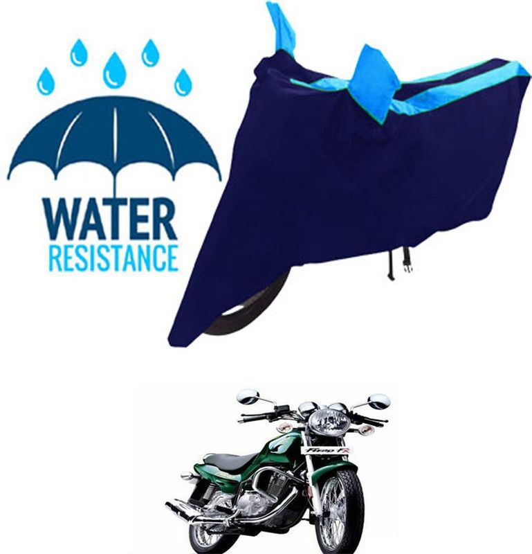 RONISH Waterproof Two Wheeler Cover for TVS  (Fiero FX, Blue)