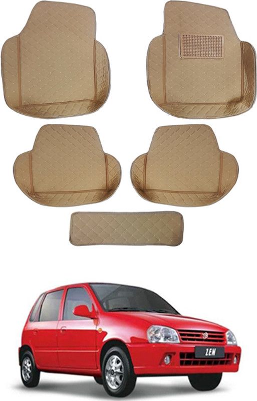 RKPSP Leatherite 7D Mat For Maruti Suzuki Zen  (Beige)