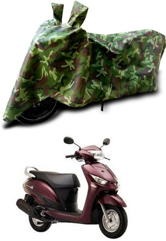 ANTHUB Waterproof Two Wheeler Cover for Yamaha  (Multicolor)