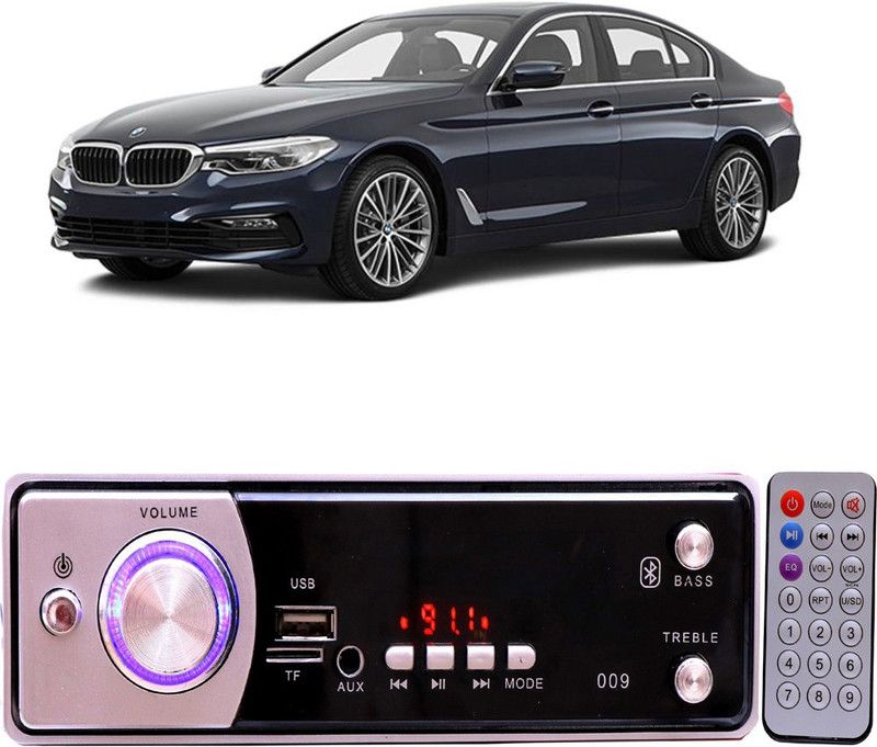 Genipap Silver009 BLUETOOTH/USB/SD/AUX/FM/MP3 Car Stereo ( Single Din) -43 Car Stereo  (Single Din)