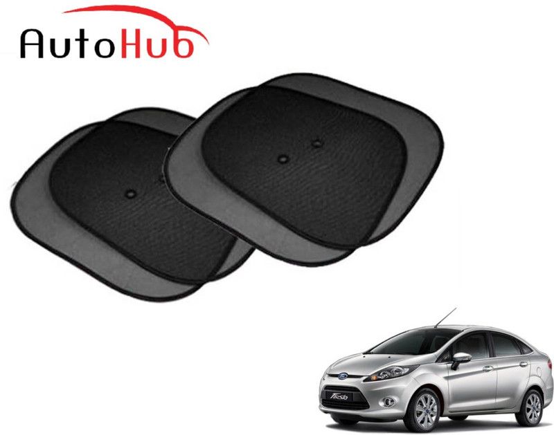 Auto Hub Side Window Sun Shade For Ford New Fiesta  (Black)