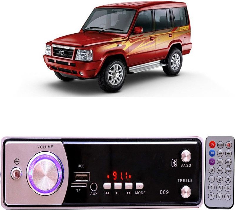 EverLand Silver009 BLUETOOTH/USB/SD/AUX/FM/MP3 Car Stereo ( Single Din) E-548 Car Stereo  (Single Din)