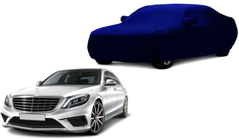 Gargi Traders Car Cover For Toyota Sienna (With Mirror Pockets)  (Blue)