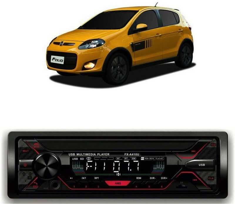 Genipap Car Stereo Single Din FX-A100U - 113 Car Stereo  (Single Din)