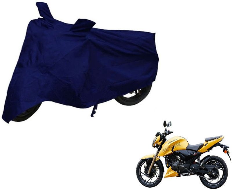 TGP GROUP Waterproof Two Wheeler Cover for TVS  (Apache, Blue)