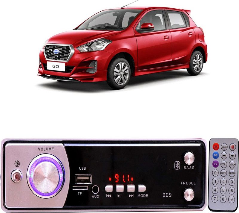 JBRIDERZ Silver009 BLUETOOTH/USB/SD/AUX/FM/MP3 Car Stereo ( Single Din) E-436 Car Stereo  (Single Din)