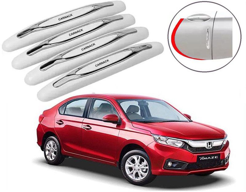 Auto E-Shopping Plastic Car Door Guard  (White, Pack of Pack of 4, Honda, Amaze)