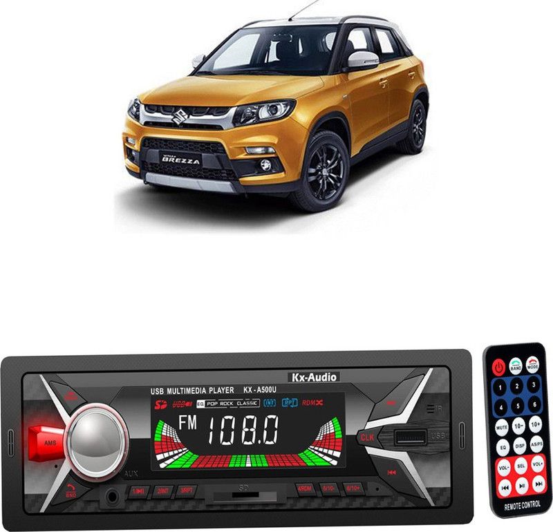 JBRIDERZ KX-A500U BLUETOOTH/USB/SD/AUX/FM/MP3 with Phone Caller Id Receiver JB-125 Car Stereo  (Single Din)