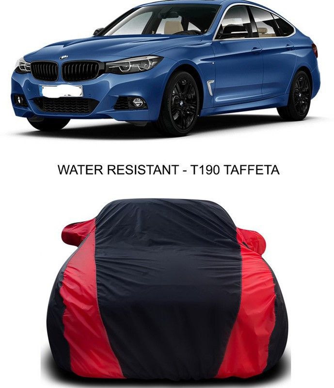 Furious3D Car Cover For BMW 6GT (With Mirror Pockets)  (Red, Black)