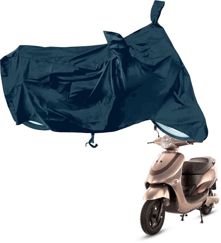 RiderShine Waterproof Two Wheeler Cover for Hero  (Electric Photon BS6, Black)