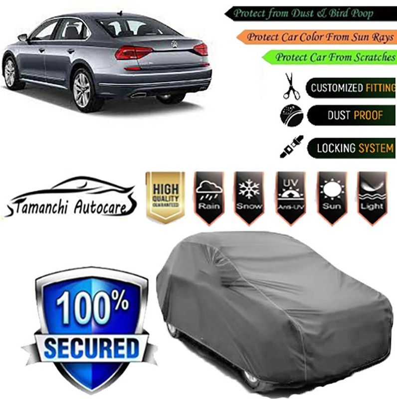 Tamanchi Autocare Car Cover For Volkswagen Passat  (Grey)