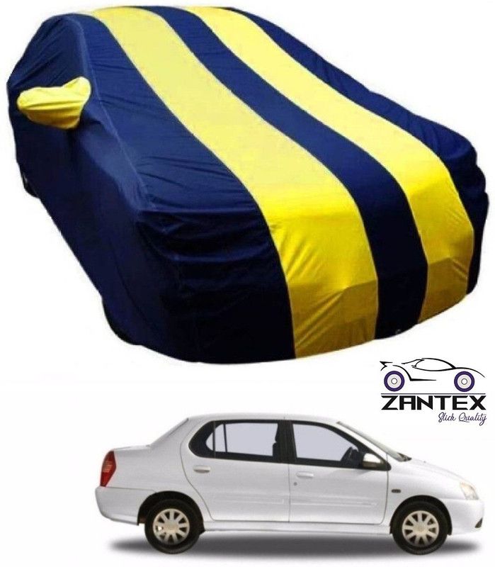 ZANTEX Car Cover For Tata Indigo (With Mirror Pockets)  (Blue)