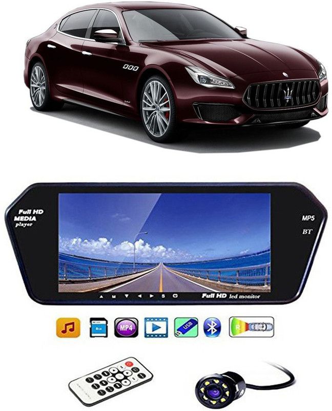 Enfield Works 7InchFull HD Touch Screen Bluetooth LED Screen & LED Reverse Camera E-3689 FullHD Touch Screen Bluetooth LED Screen&+8 LED Reverse Camera E-3689 Vehicle Camera System