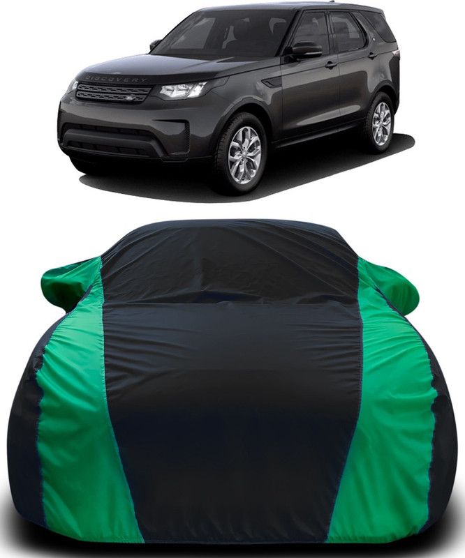 ARN Car Cover For Land Rover Discovery (With Mirror Pockets)  (Black, Green)