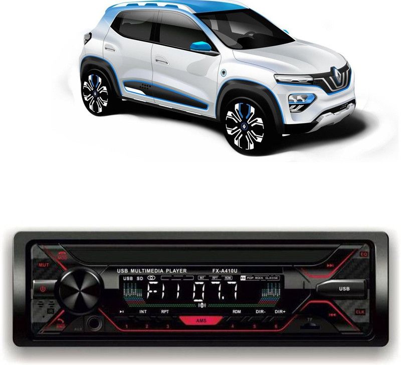 Bluedrum Car Stereo FX- A100U Car Stereo with Bluetooth, USB, SDCard , Aux B-474 Car Stereo  (Single Din)