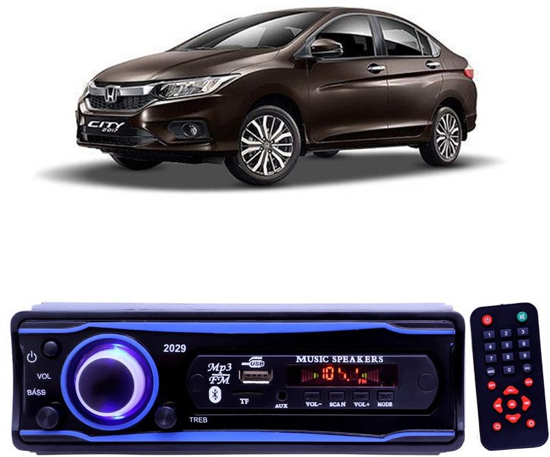 YUNEIK Blue Stereo-999 BLUETOOTH/USB/SD/AUX/FM/MP3 (BLUE & Black)Y-154 Car Stereo  (Single Din)