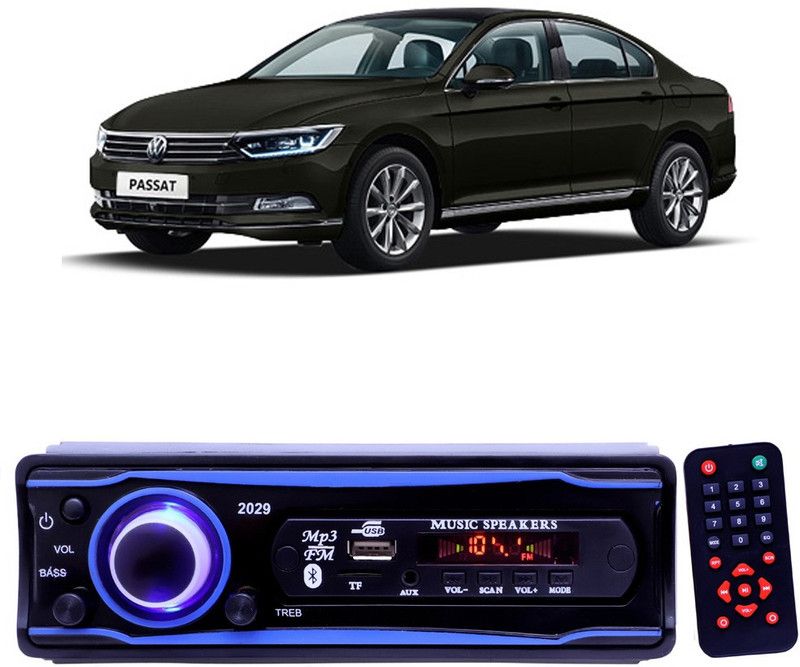 YUNEIK Blue Stereo-999 BLUETOOTH/USB/SD/AUX/FM/MP3 (BLUE & Black)Y-609 Car Stereo  (Single Din)