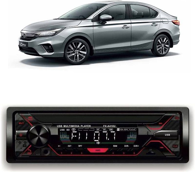 JBRIDERZ Car Stereo FX- A410U Car Stereo with Bluetooth, USB, SDCard , Aux B-151 Car Stereo  (Single Din)