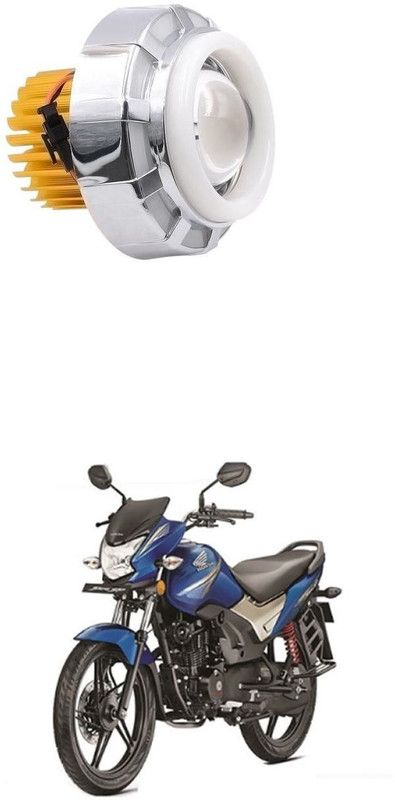 PROEDITION LED Projector Headlight Angel Eyes Devil Eyes Halo FOR H-onda CB Shine Sp Headlight Car, Motorbike LED for Honda (12 V, 12 W)  (CB Shine, Pack of 1)