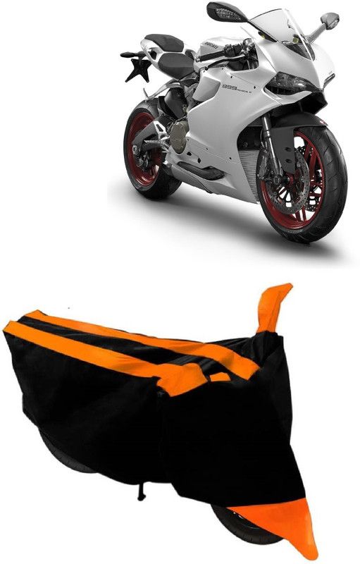 MoTRoX Two Wheeler Cover for Ducati  (899 Panigale, Orange)
