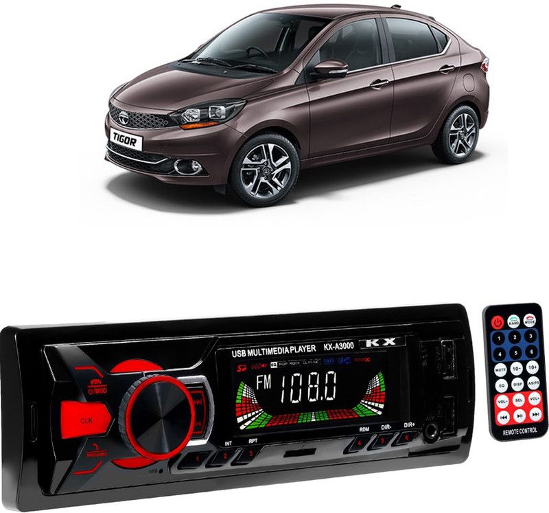 JBRIDERZ Boom Master A3000 with AUX/Bluetooth/USB/ MP3 JB-201 Car Stereo  (Single Din)