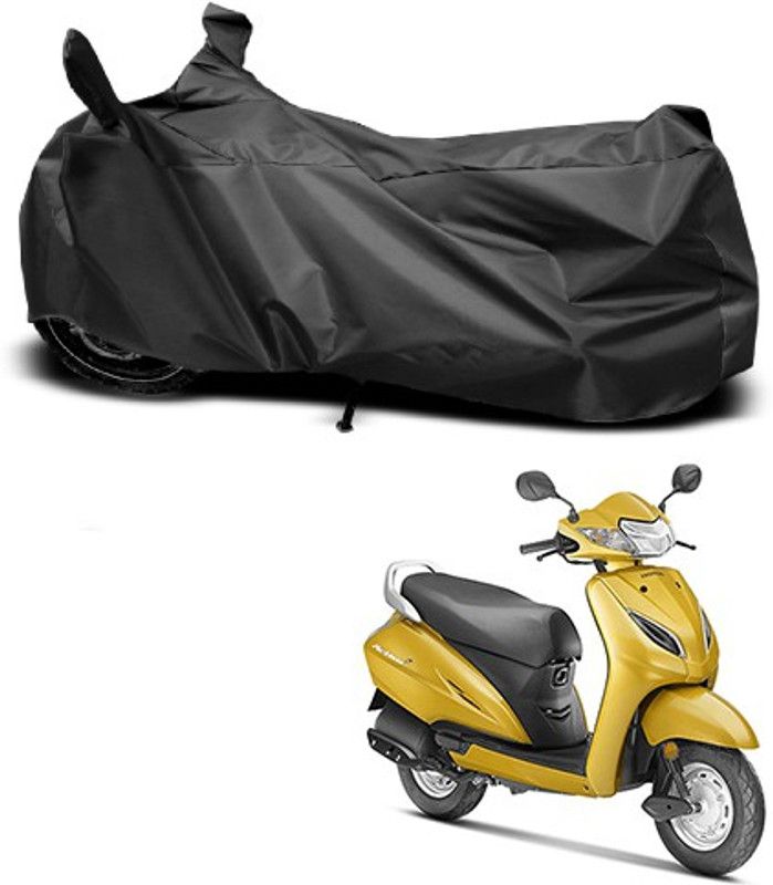 THE REAL ARV Waterproof Two Wheeler Cover for Honda  (Activa 5G, Black)
