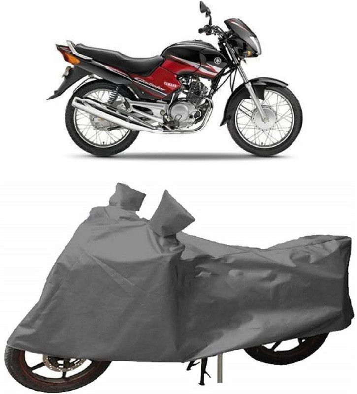 ABORDABLE Two Wheeler Cover for Yamaha  (Gladiator, Grey)