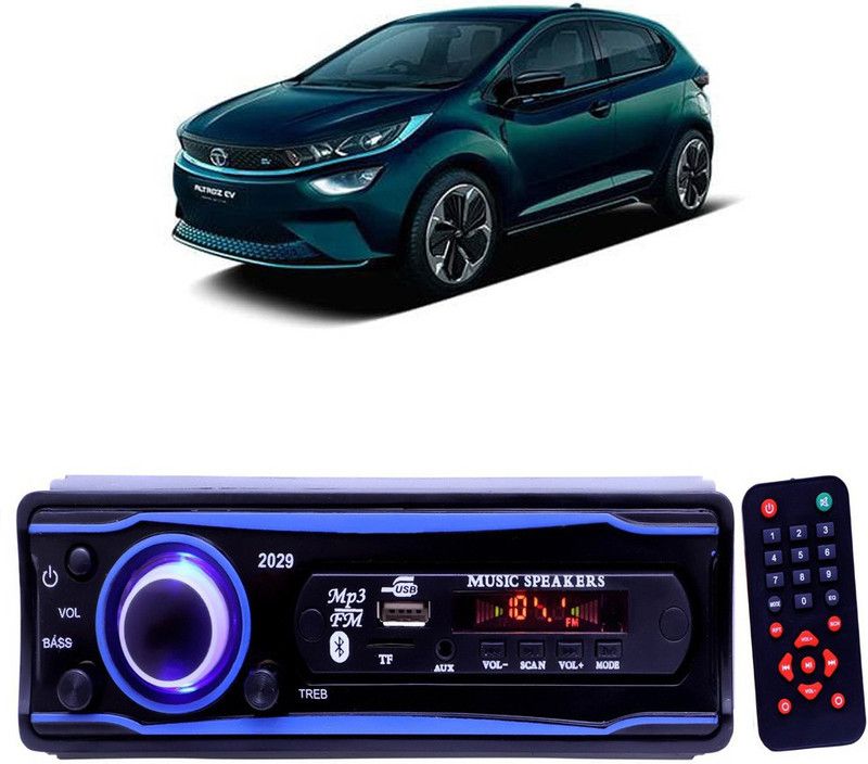 Purpleheart Blue 2029 USB/AUX/SD/BLUETOOTH/FM/MP3 BOOM MASTER STANDARD- P507 Car Stereo  (Single Din)