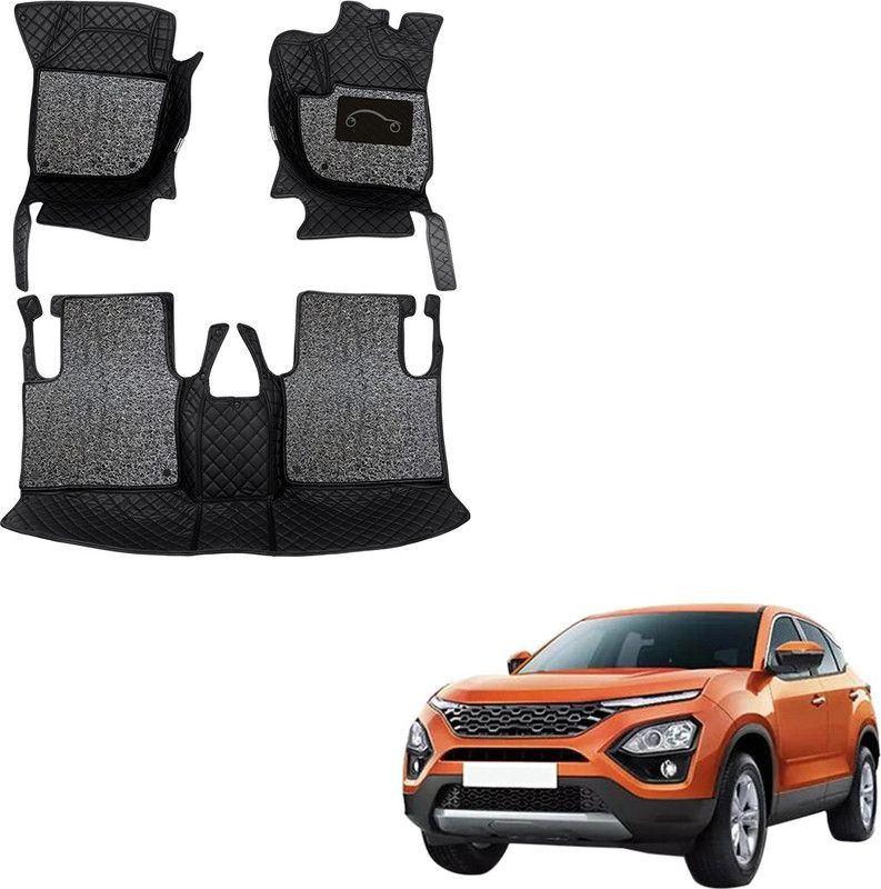 AutoFurnish Leatherite 7D Mat For Tata Harrier  (Black)