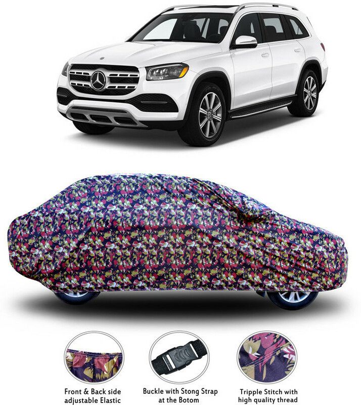 Genipap Car Cover For Mercedes Benz GLS (With Mirror Pockets)  (Multicolor)