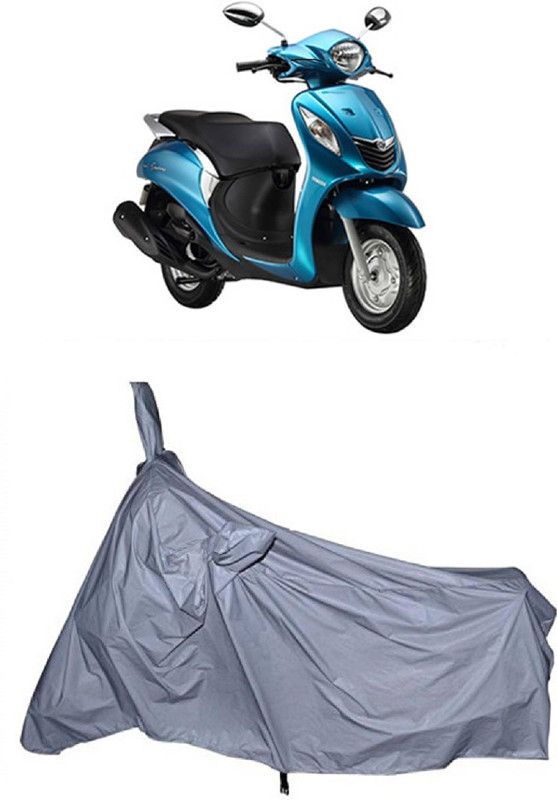SHIVRAT Two Wheeler Cover for TVS  (Jive, Silver)