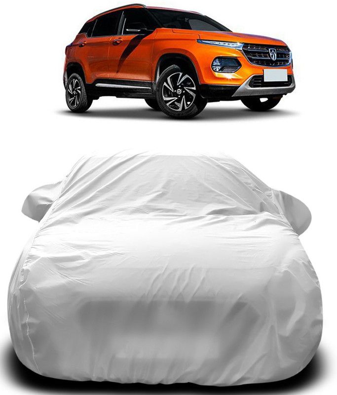 AutoBurn Car Cover For MG Baojun (With Mirror Pockets)  (Silver)